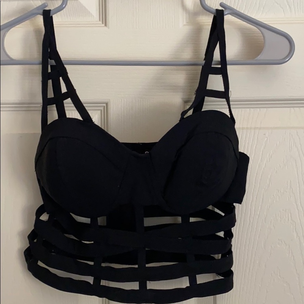 Crop top bra